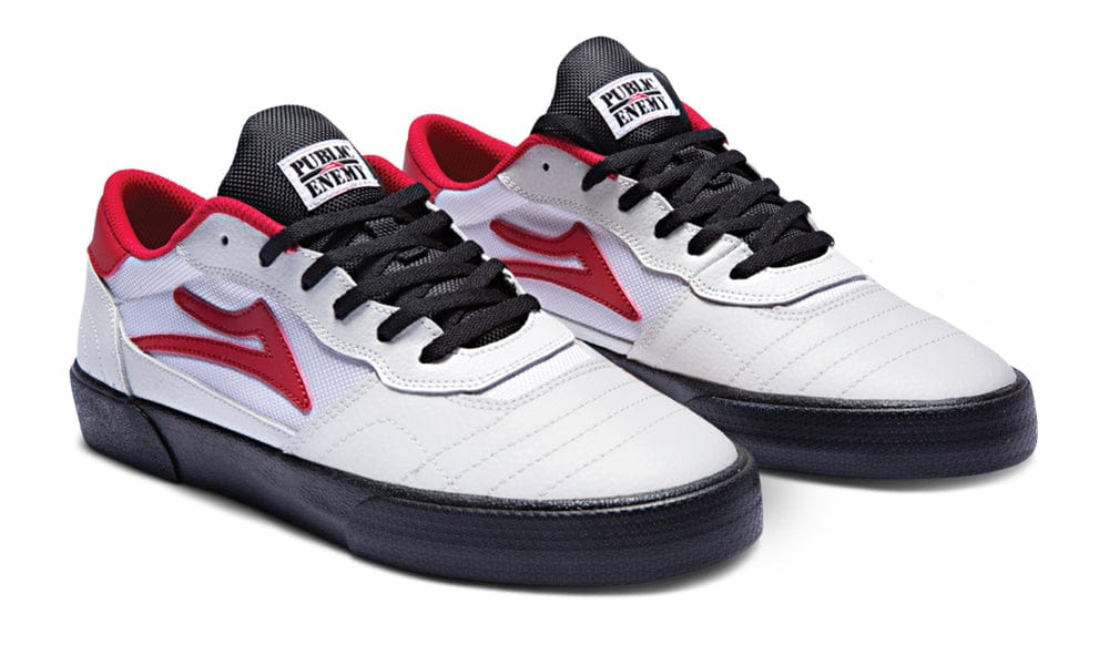 LAKAI SHOE LAKAI 13 Lakai Cambridge - (Public Enemy) White Leather