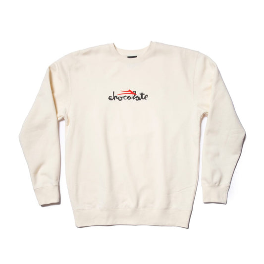 LAKAI CREWNECK L Lakai Chunk Crewneck - (Chocolate) Cream