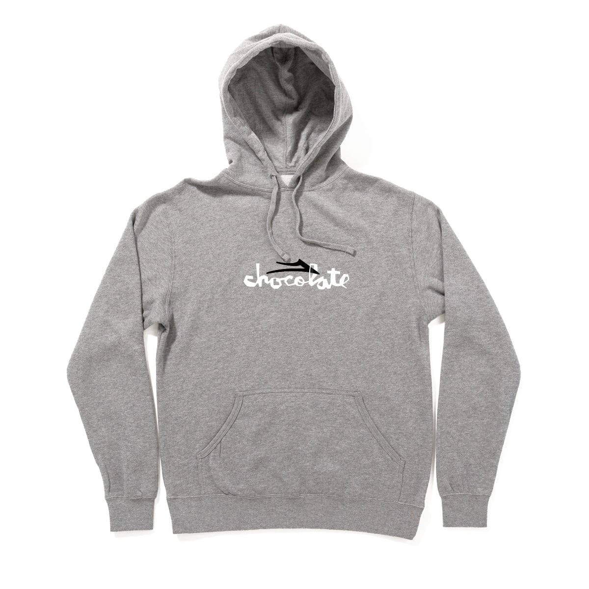 LAKAI HOODIE M Lakai Chunk Pullover Hoodie - (Chocolate) Heather Grey