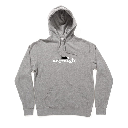 LAKAI HOODIE M Lakai Chunk Pullover Hoodie - (Chocolate) Heather Grey