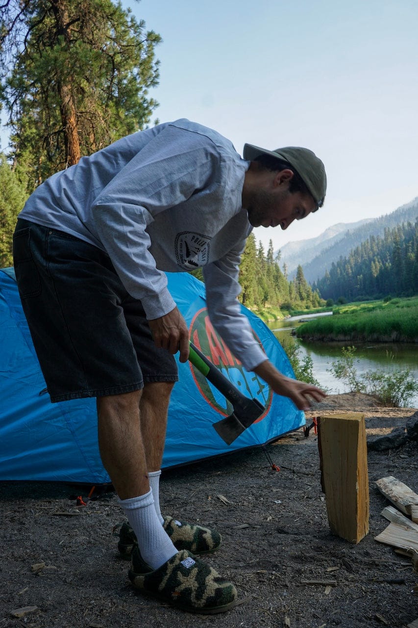 LAKAI SHOE LAKAI Lakai Owen Slipper - (Poler) Furry Camo