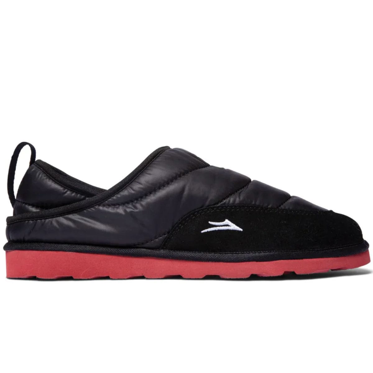 LAKAI SHOE LAKAI Lakai Owen Slipper - (Public Enemy) Black Red