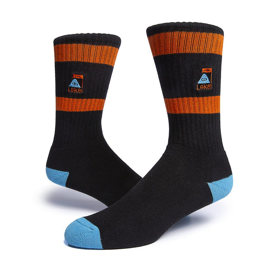LAKAI SOCKS Black Lakai Summit Crew Sock - (Poler)