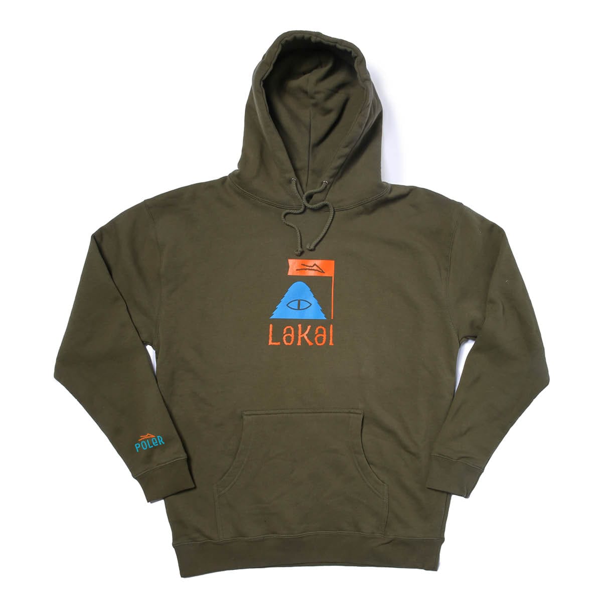 LAKAI HOODIE M Lakai Summit Pullover Hoodie - (Poler) Olive