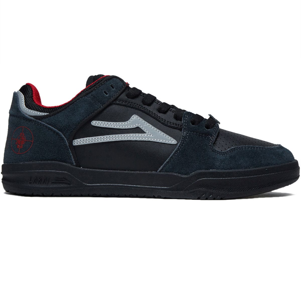 LAKAI SHOE LAKAI Lakai Telford Low - (Public Enemy) Black Red