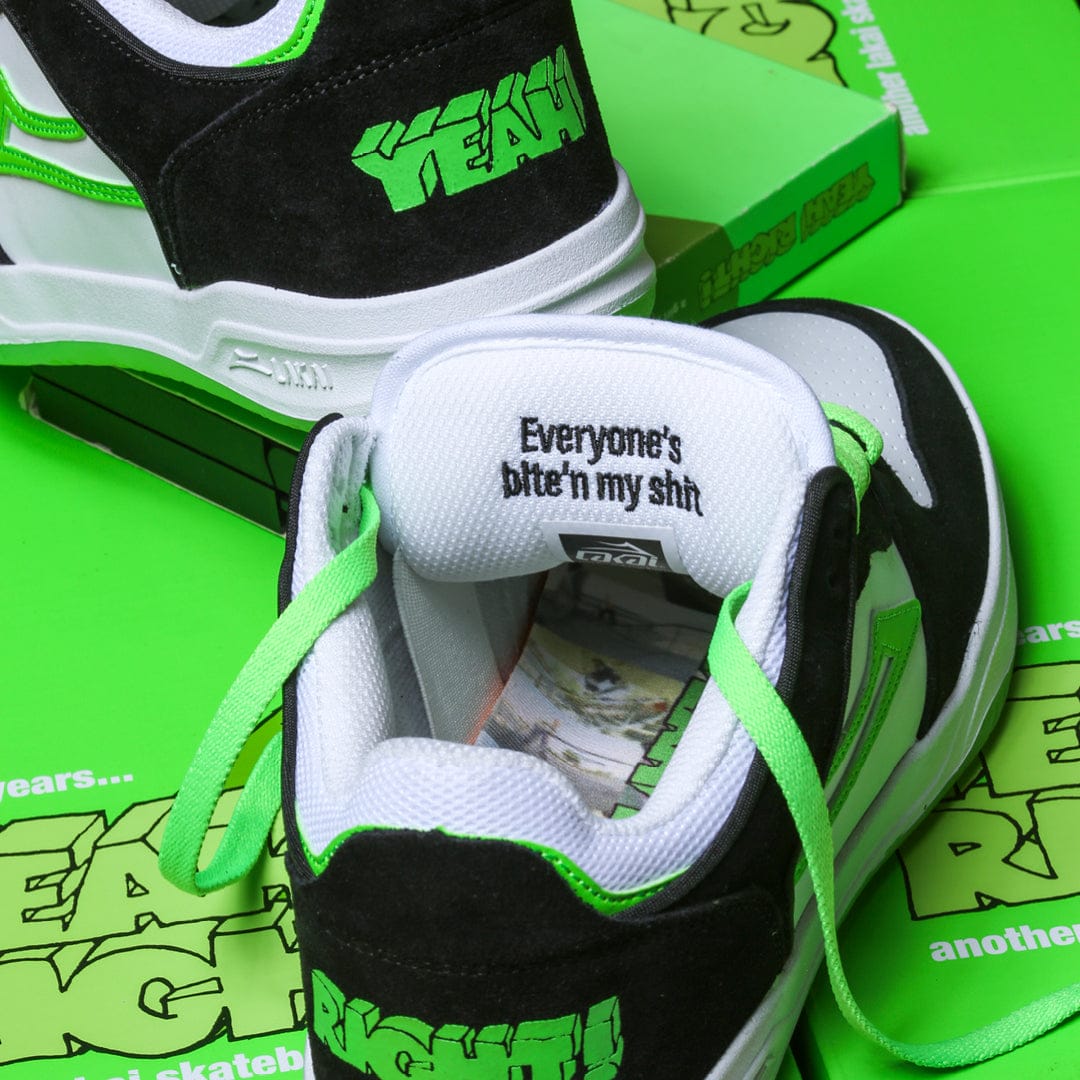 【室内試着のみ】LAKAI×YEAH RIGHT Lakai Telford Low - (Yeah Right) Black White Suede – Holistic