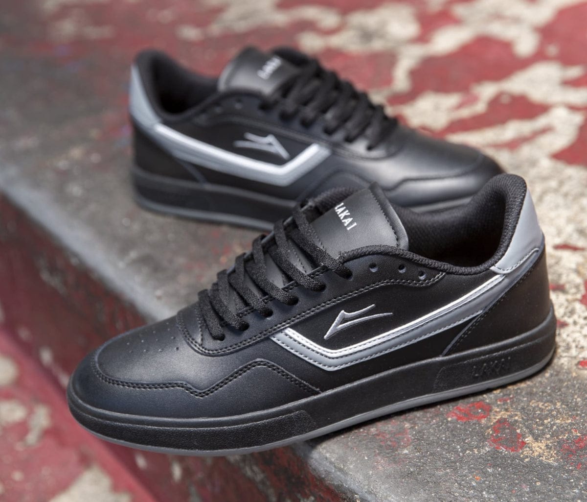 LAKAI SHOE LAKAI 10.5 Lakai Terrace - Black Leather