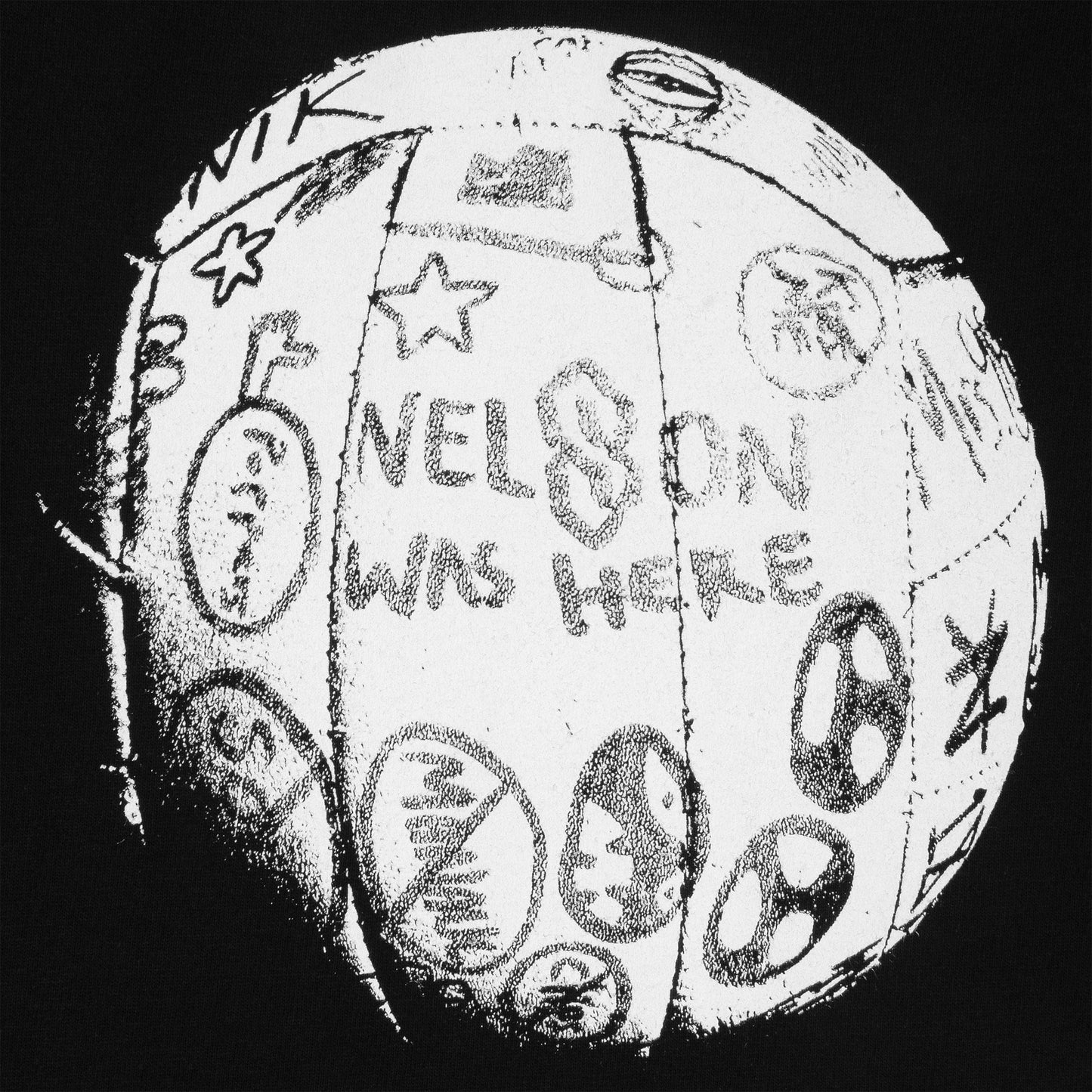 LIMOSINE SKATEBOARDS T-SHIRT Limosine Nelson Was Here Tee - Black