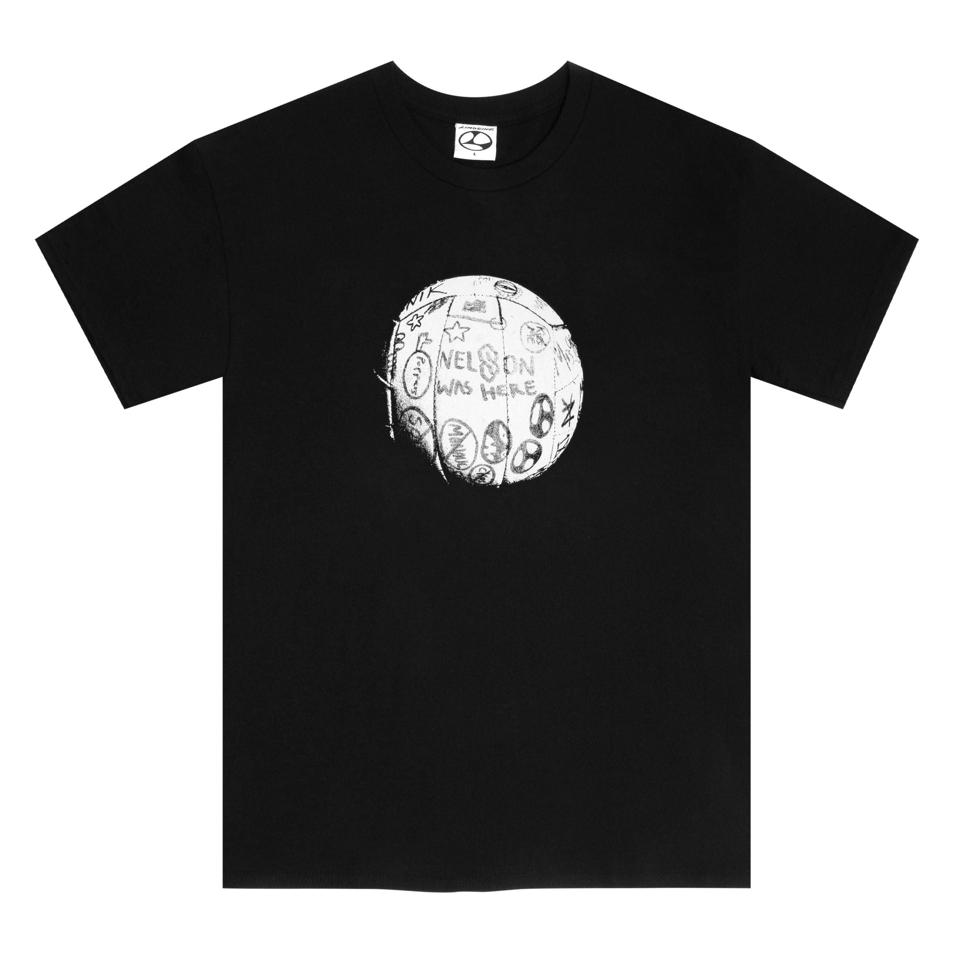 LIMOSINE SKATEBOARDS T-SHIRT Limosine Nelson Was Here Tee - Black