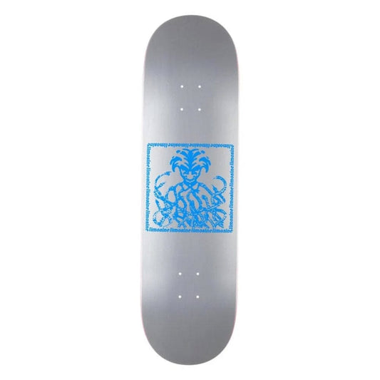 LIMOSINE SKATEBOARDS DECK Limosine Snake Pit Silver Blue Deck
