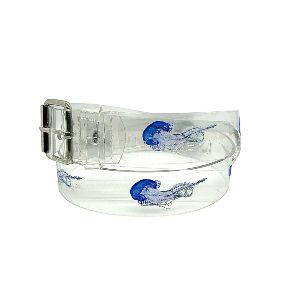 Loosey BELT Loosey Jellyfish Belt - (Atlantic Drift) Clear