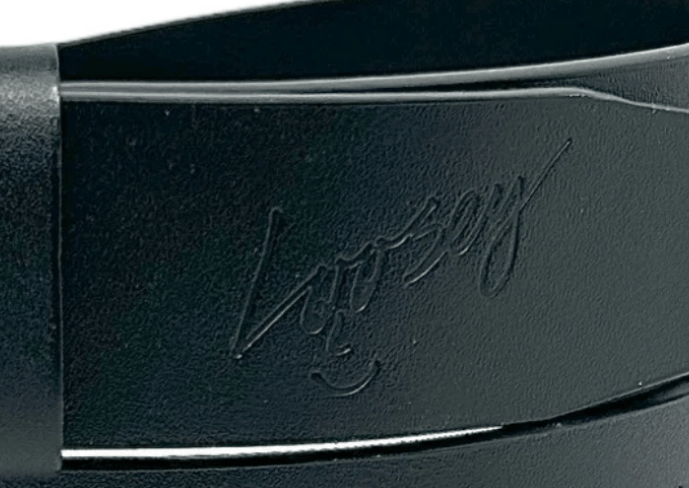 Loosey BELT Loosey Premium Logo Belt - Black Leather