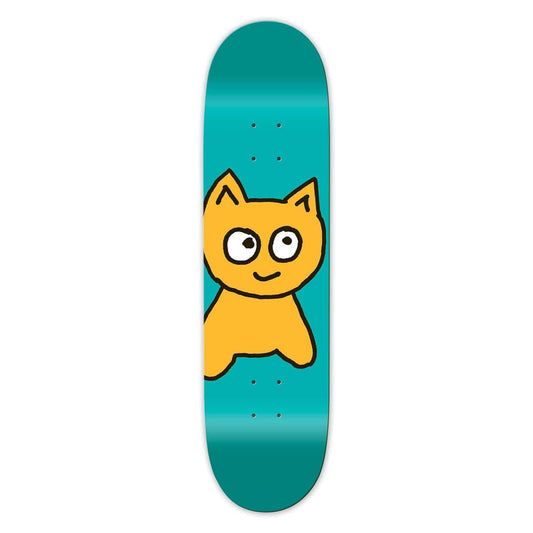 MEOW SKATEBOARDS DECK 8.25 Meow Big Cat Teal Deck - 8.25