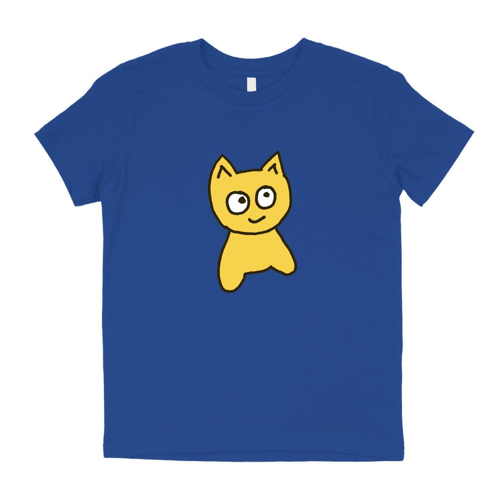 MEOW SKATEBOARDS YOUTH T-SHIRT YM Meow Skateboards Big Cat Youth Tee - Royal