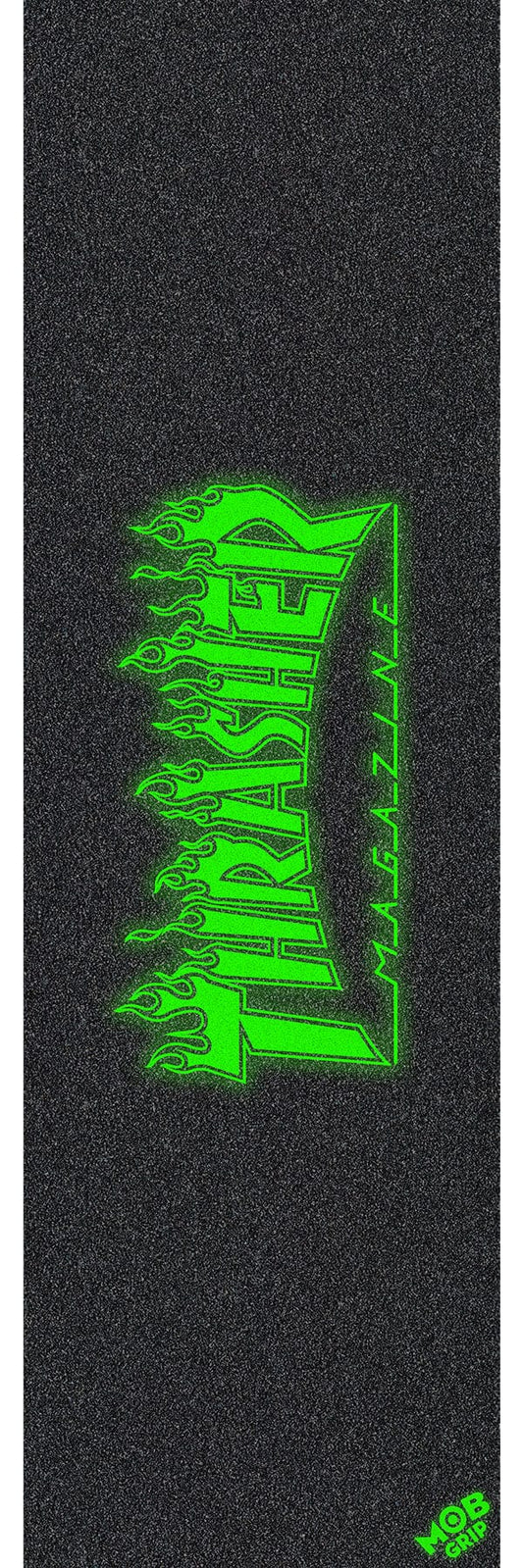 MOB GRIPTAPE MOB Thrasher Flame Glow Logo Griptape - Black