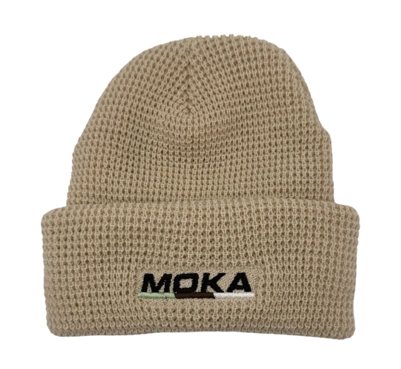 MOKA INTL BEANIE Moka Intl. Logo Beanie - Birch