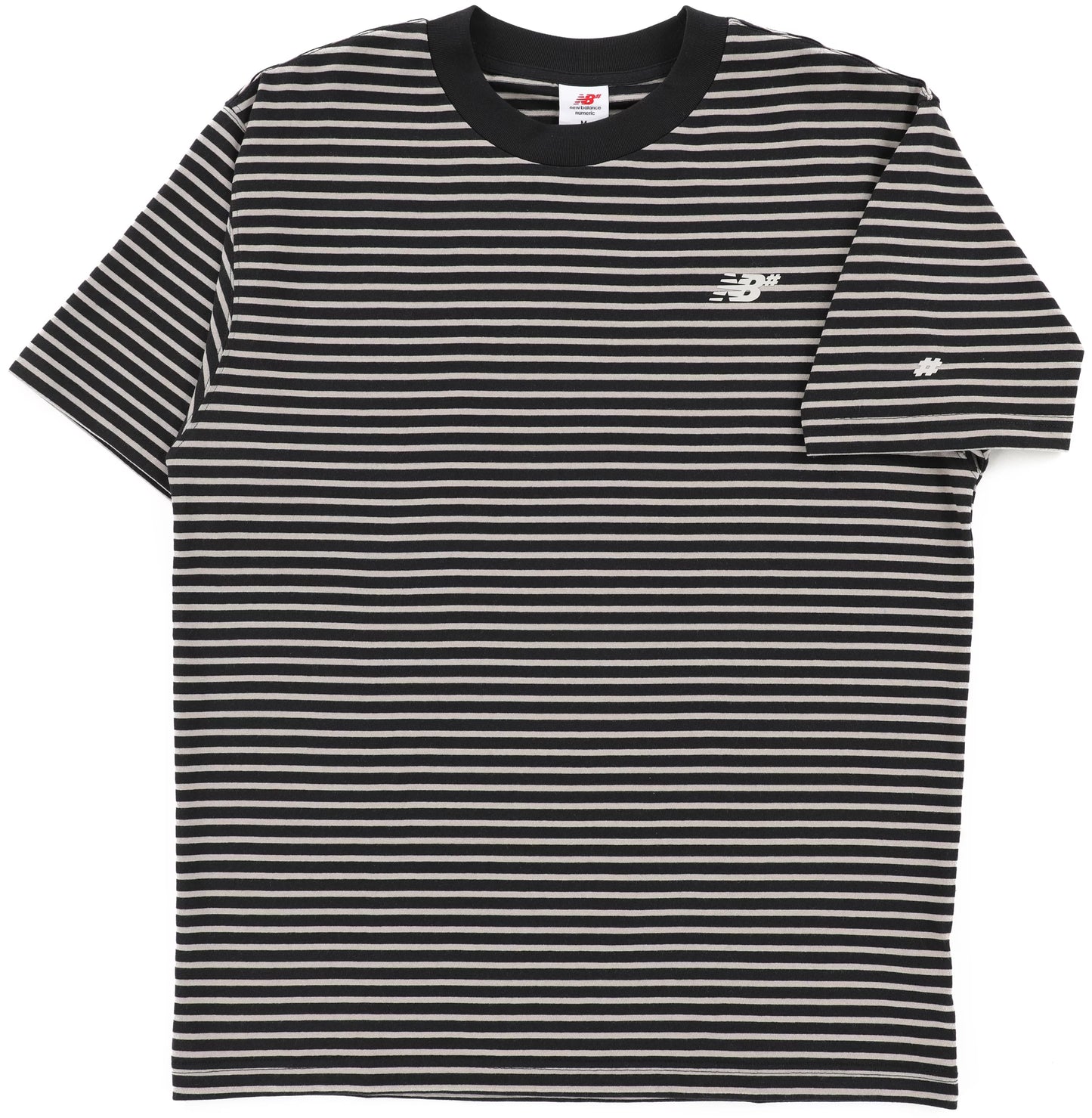 New Balance Numeric Thin Stripe Tee - Black