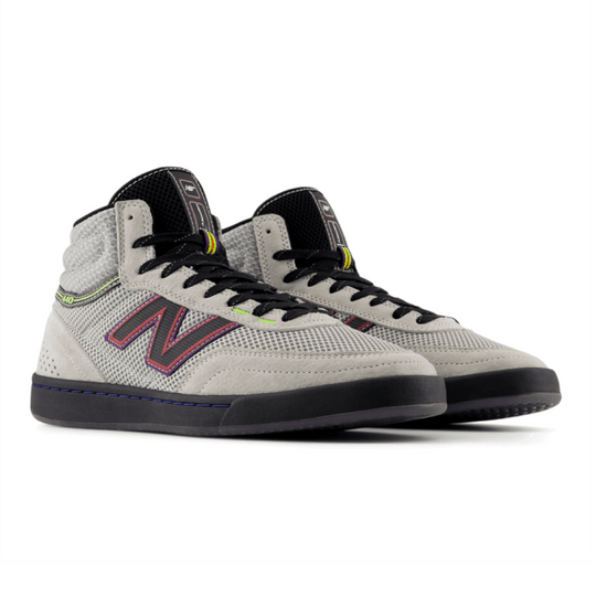 New Balance Numeric Shoe New Balance Numeric New Balance Numeric 440 High v2 - (Justin Henry) Grey Purple