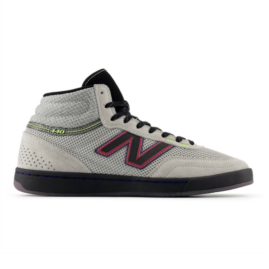 New Balance Numeric Shoe New Balance Numeric New Balance Numeric 440 High v2 - (Justin Henry) Grey Purple