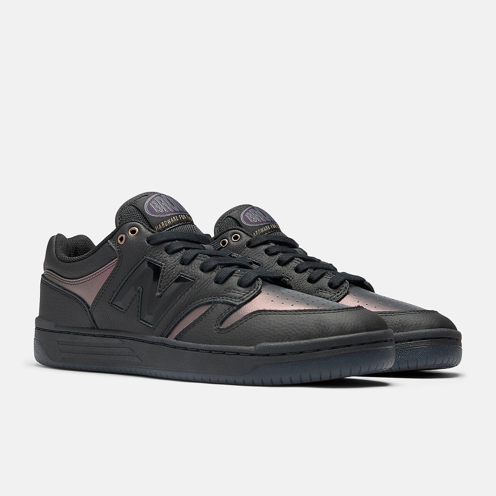 New Balance Numeric Shoe New Balance Numeric New Balance Numeric 480 - (Bronze 56k) Black Deep Purple