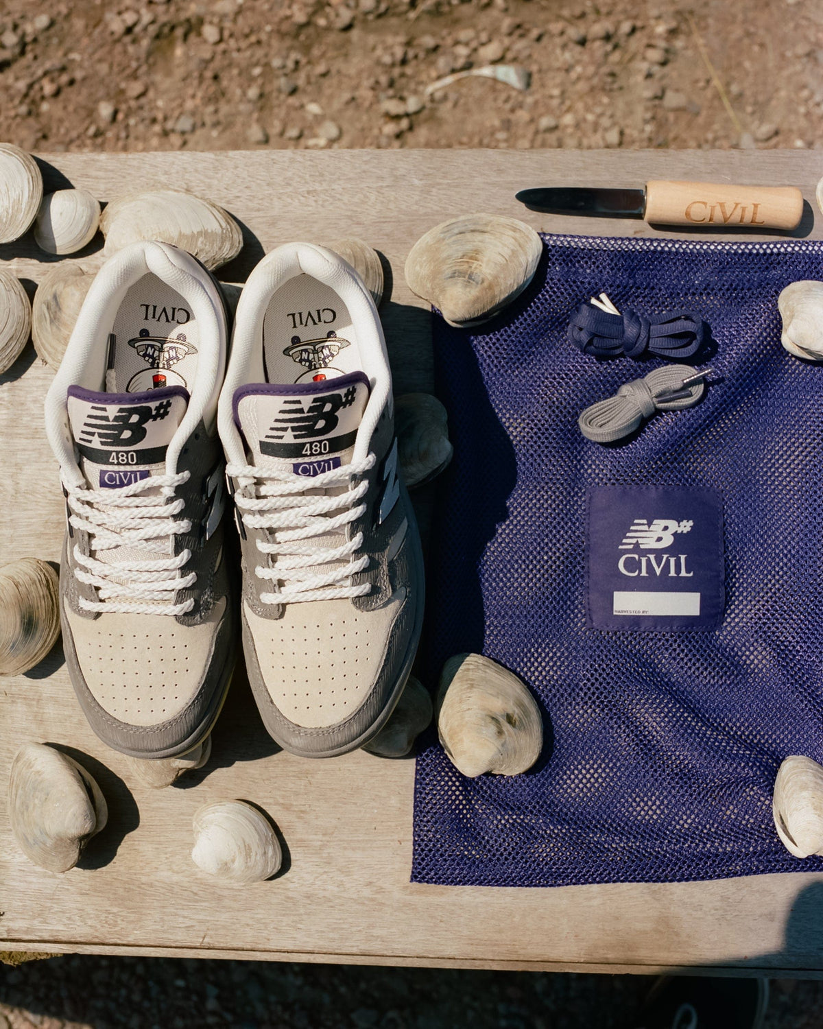 New Balance Numeric Shoe New Balance Numeric New Balance Numeric 480 - (Civil) Clam Grey