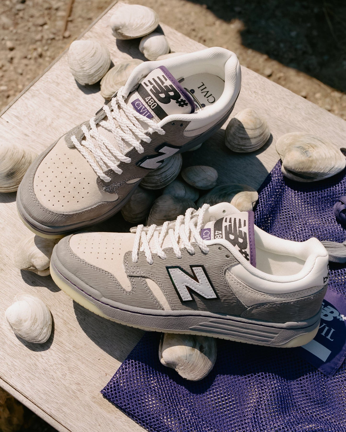 New Balance Numeric Shoe New Balance Numeric New Balance Numeric 480 - (Civil) Clam Grey