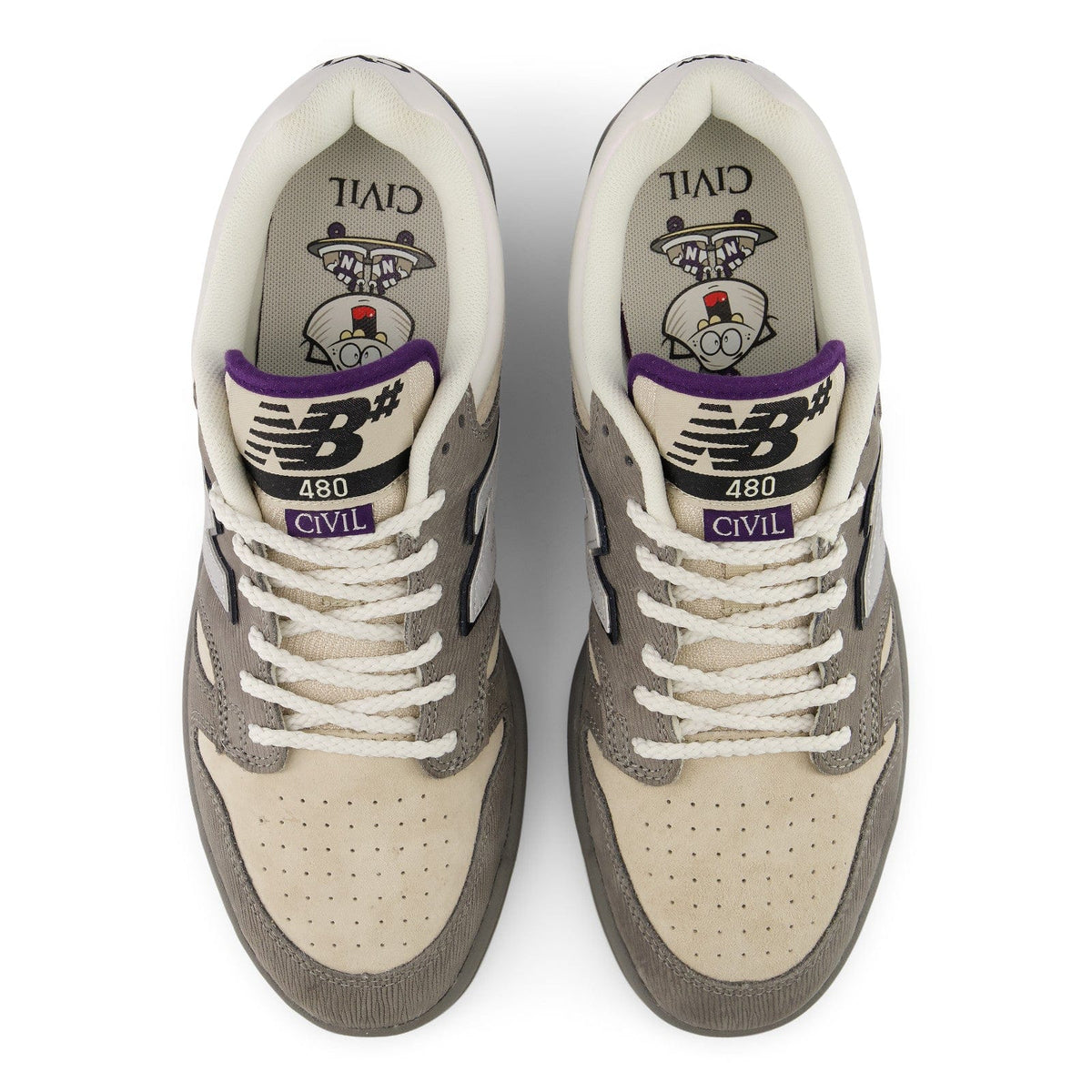 New Balance Numeric Shoe New Balance Numeric New Balance Numeric 480 - (Civil) Clam Grey