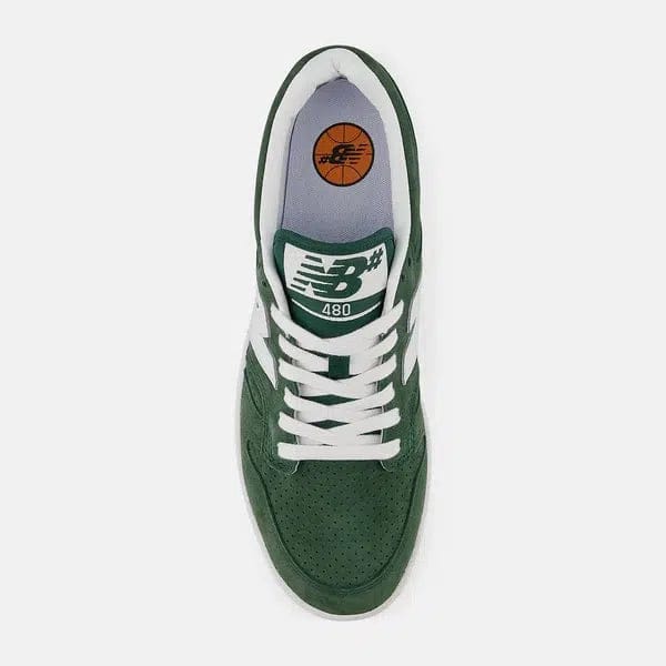 New Balance Numeric Shoe New Balance Numeric New Balance Numeric 480 - Forest Green White