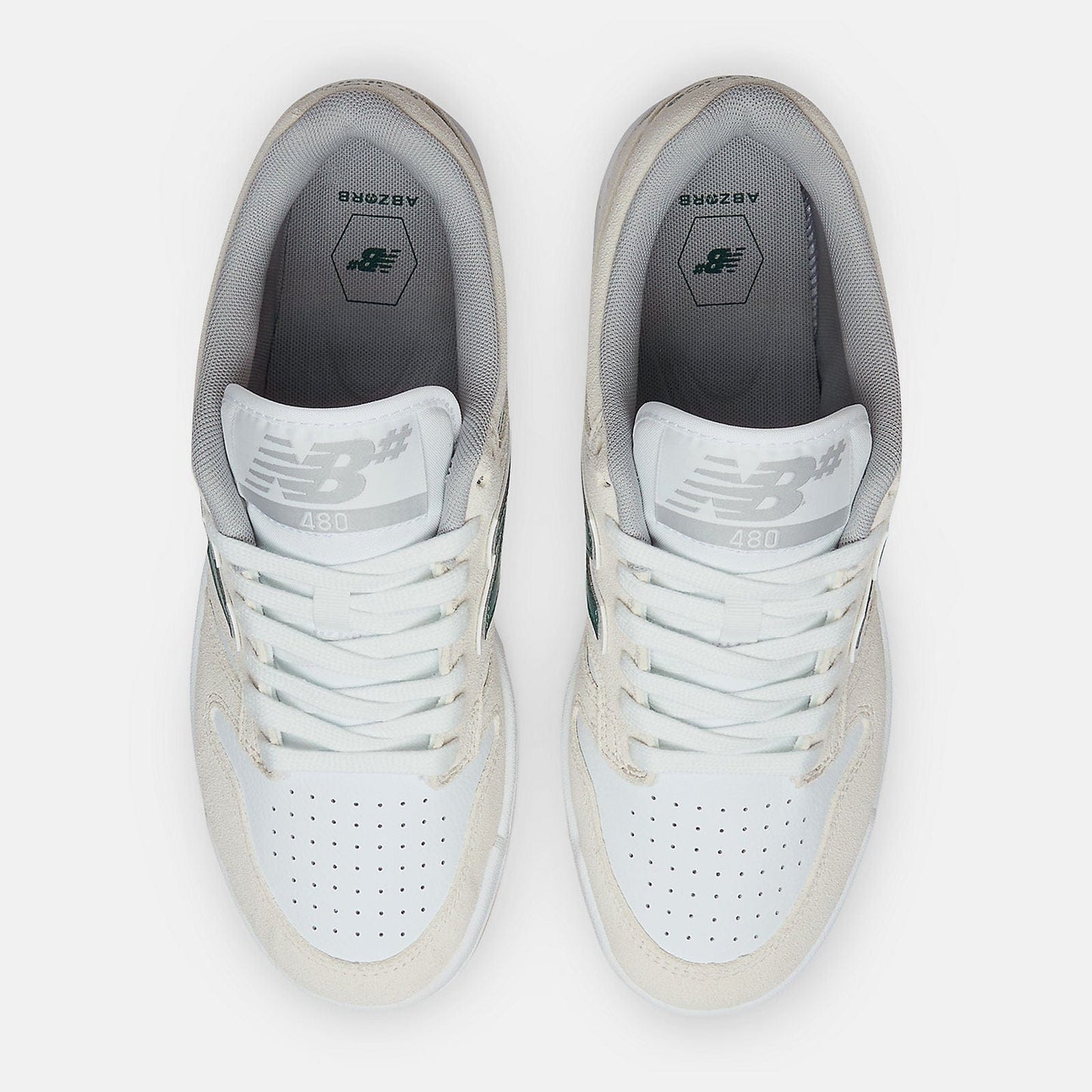 New Balance Numeric Shoe New Balance Numeric New Balance Numeric 480 - Sea Salt Vintage Teal