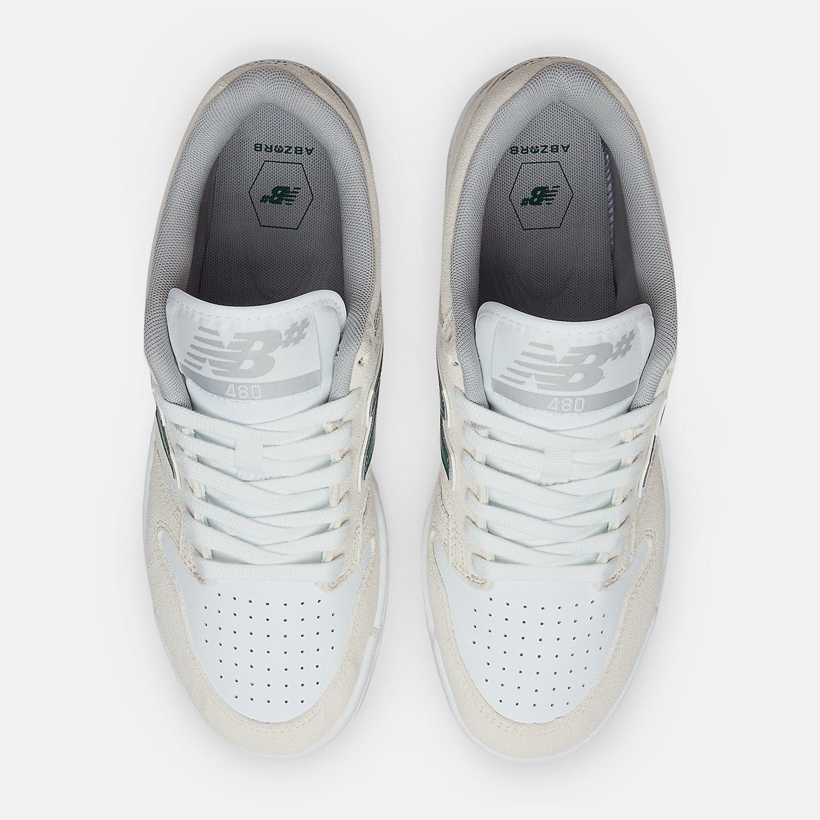 New Balance Numeric Shoe New Balance Numeric New Balance Numeric 480 - Sea Salt Vintage Teal