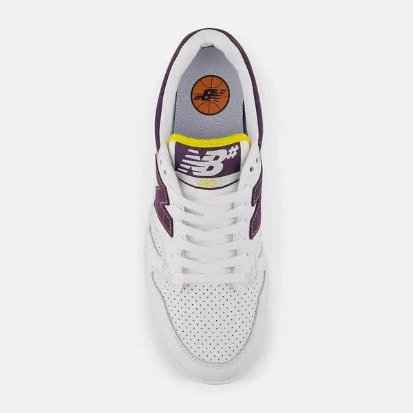 New Balance Numeric Shoe New Balance Numeric New Balance Numeric 480 - White Purple