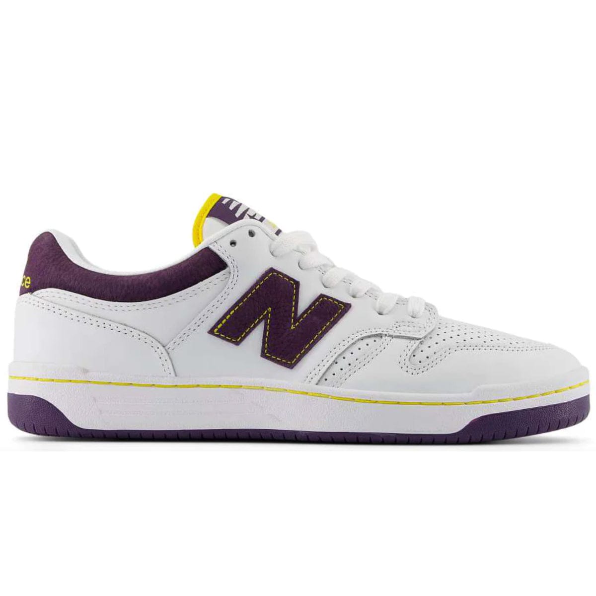New Balance Numeric Shoe New Balance Numeric New Balance Numeric 480 - White Purple