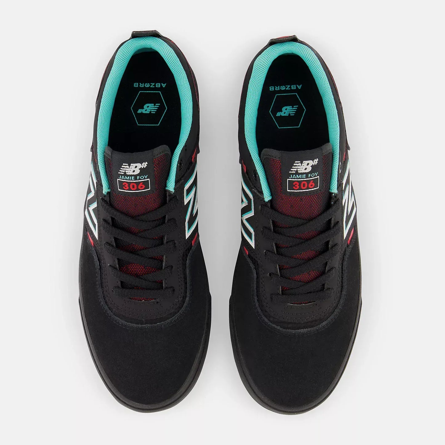 New Balance Numeric Shoe New Balance Numeric 7 Men / 8.5 Women New Balance Numeric Foy 306 - Black Electric Red