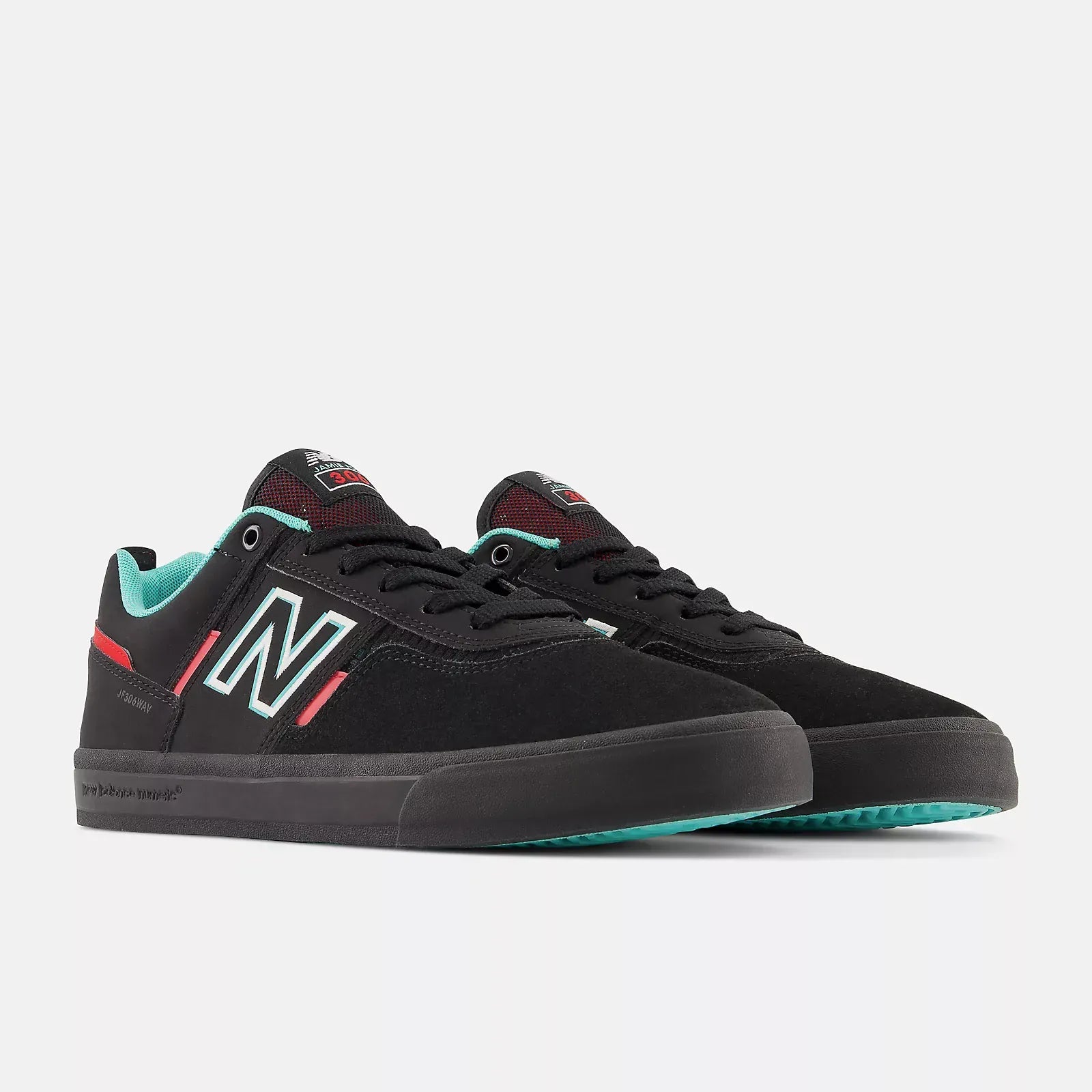 New Balance Numeric Shoe New Balance Numeric 7 Men / 8.5 Women New Balance Numeric Foy 306 - Black Electric Red
