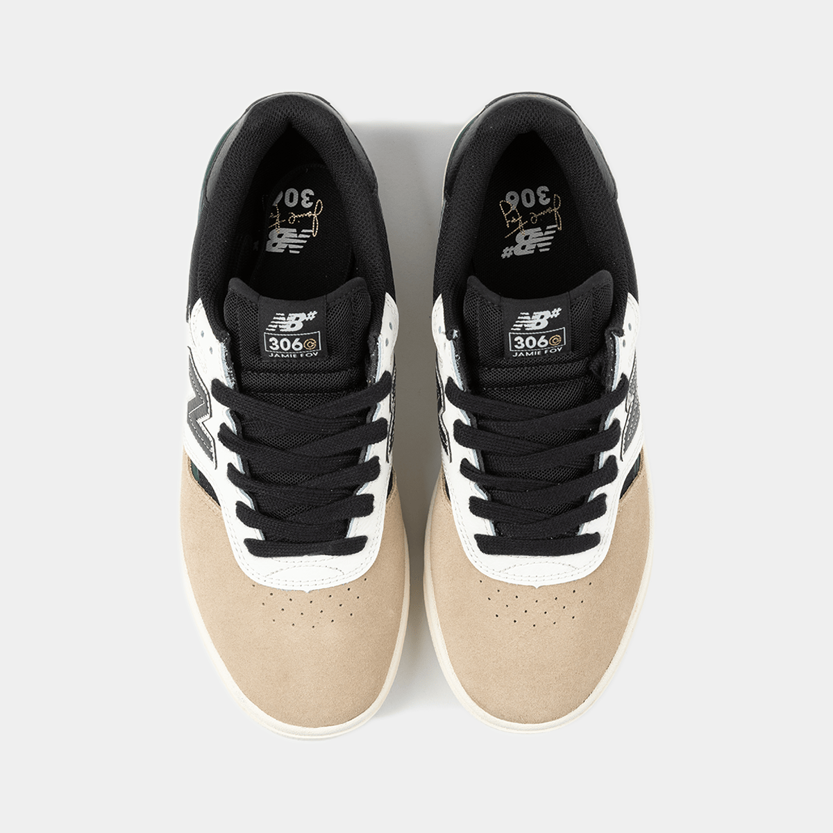New Balance Numeric Shoe New Balance Numeric New Balance Numeric Foy 306 Cup - Incense Black Green