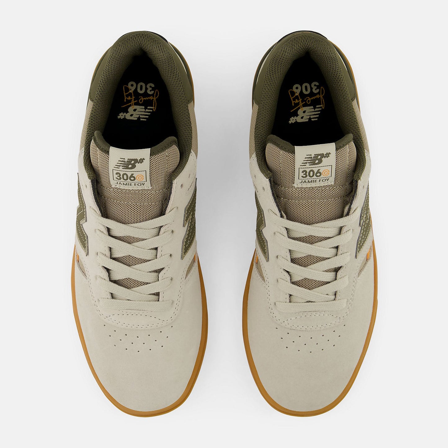 New Balance Numeric Shoe New Balance Numeric New Balance Numeric Foy 306 Cup - Timberwolf Dark Moss
