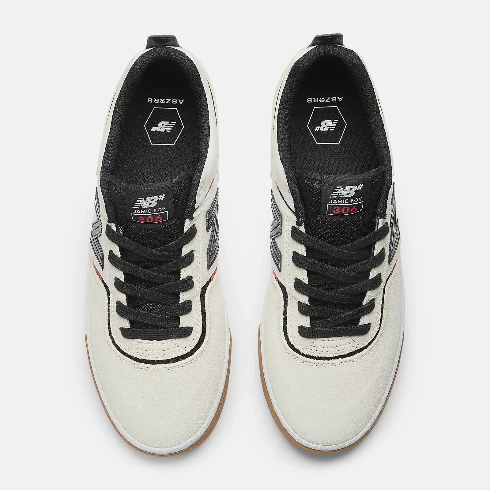 New Balance Numeric Shoe New Balance Numeric New Balance Numeric Foy 306 - Sea Salt Black