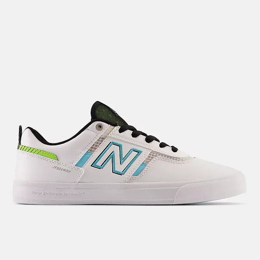 New Balance Numeric Shoe New Balance Numeric New Balance Numeric Foy 306 - White Aqua