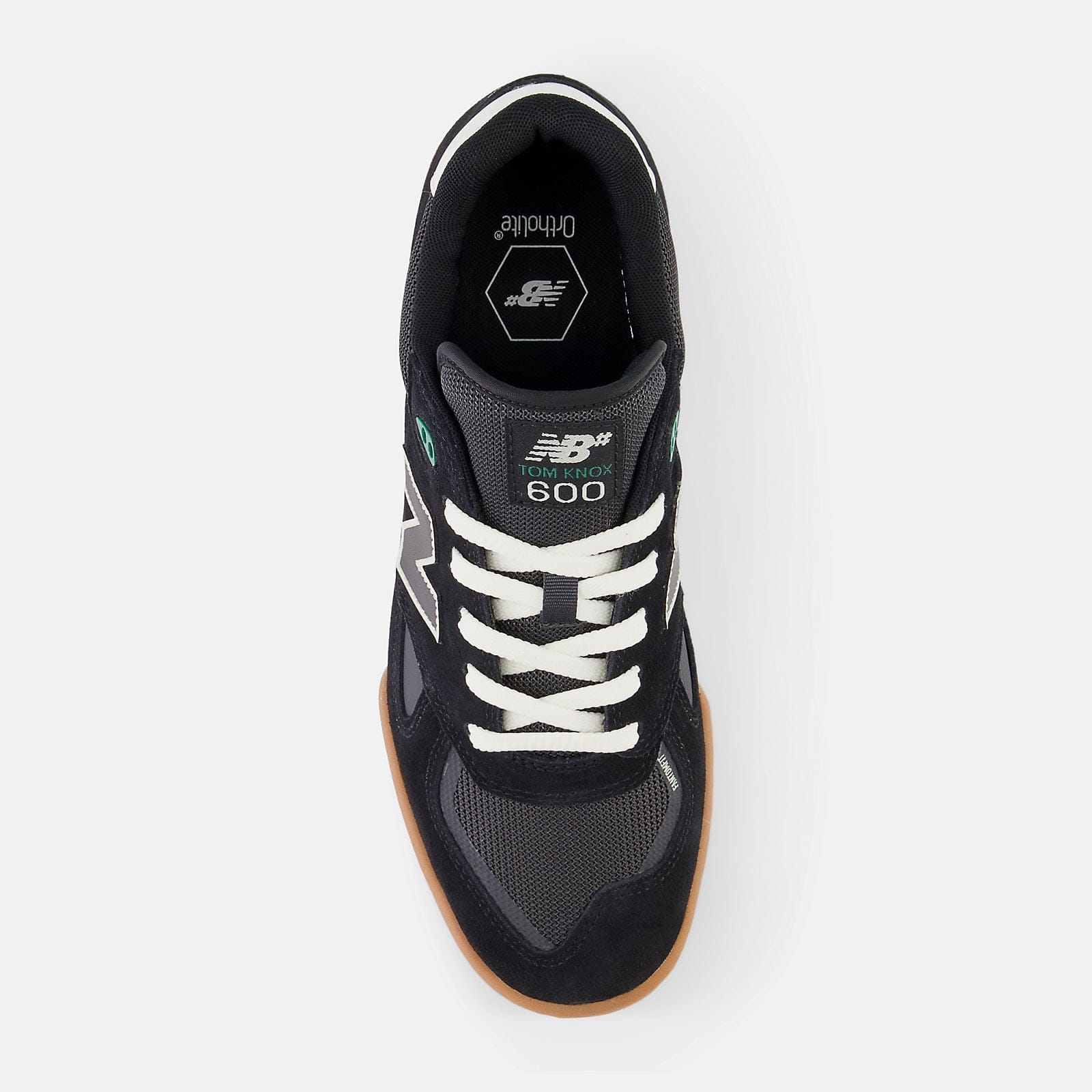 New Balance Numeric Knox 600 - Black White Gum – Holistic Skateshop