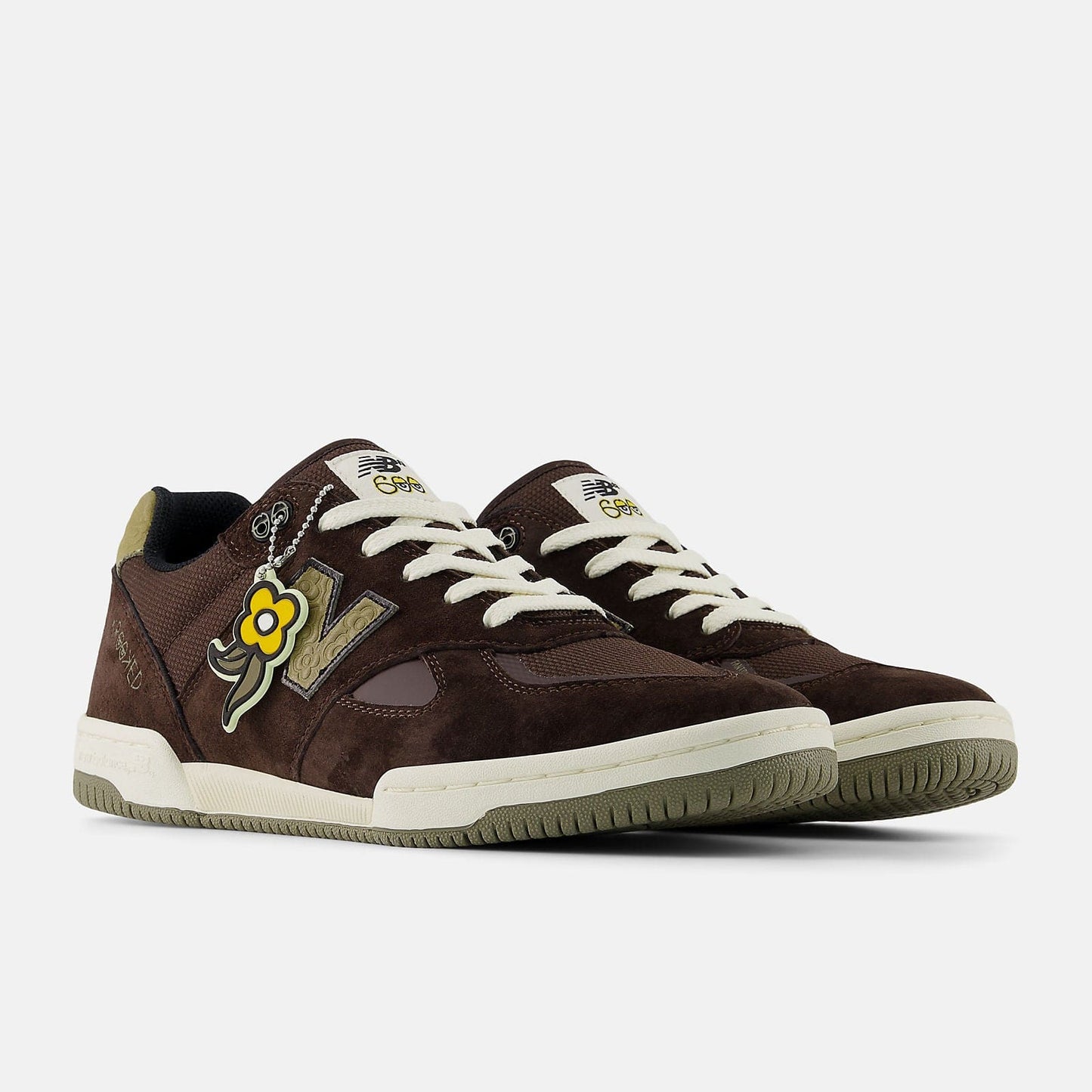 New Balance Numeric Shoe New Balance Numeric New Balance Numeric Knox 600 - (Krooked) Chocolate Olive