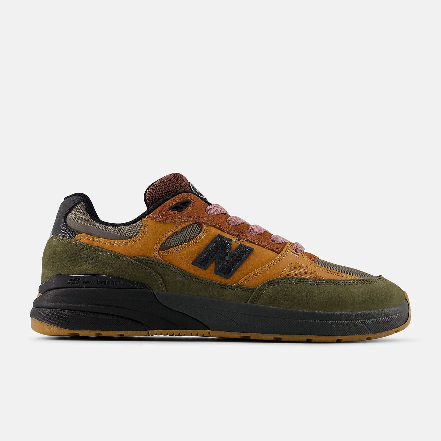 New Balance Numeric Shoe New Balance Numeric New Balance Numeric Reynolds 933 - (Mike Gigliotti) True Brown Candy Pink