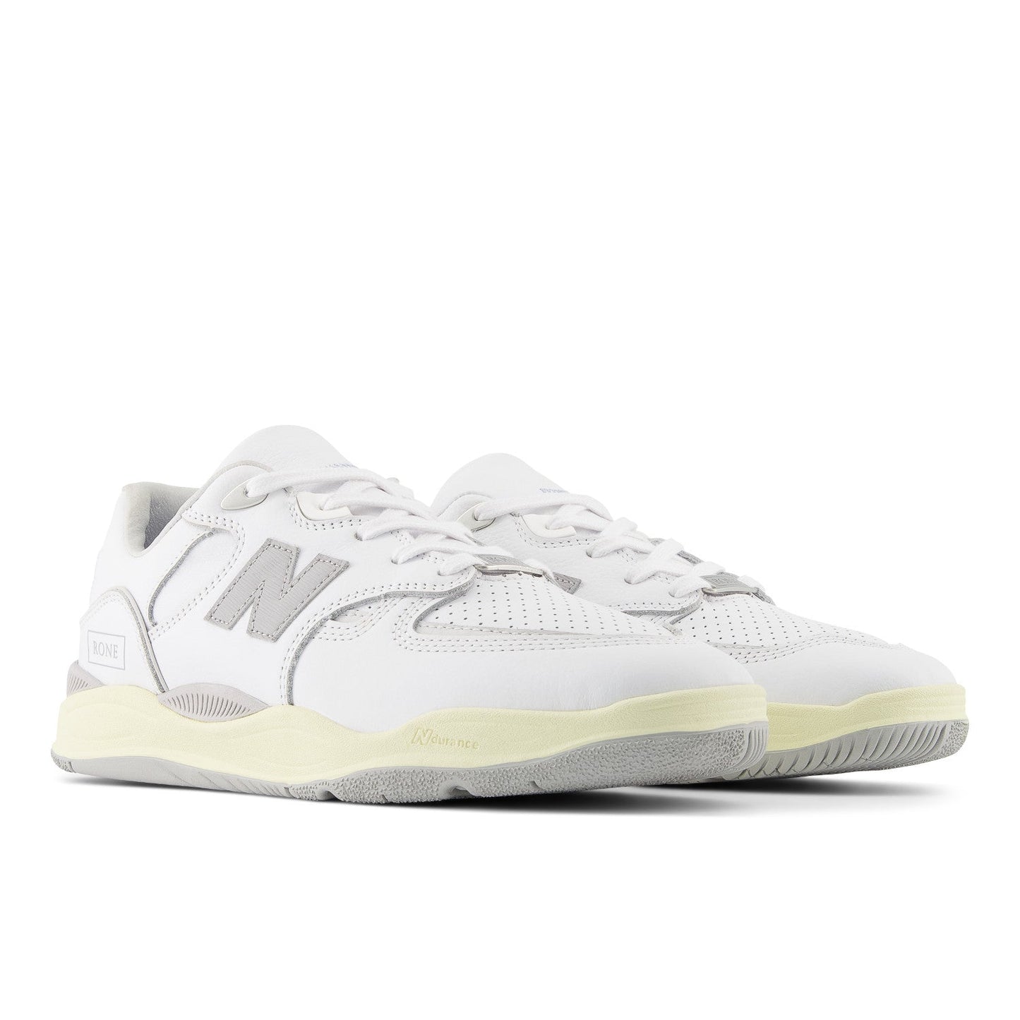 New Balance Numeric Shoe New Balance Numeric 9.5 New Balance Numeric Tiago 1010 - (Rone) White Grey
