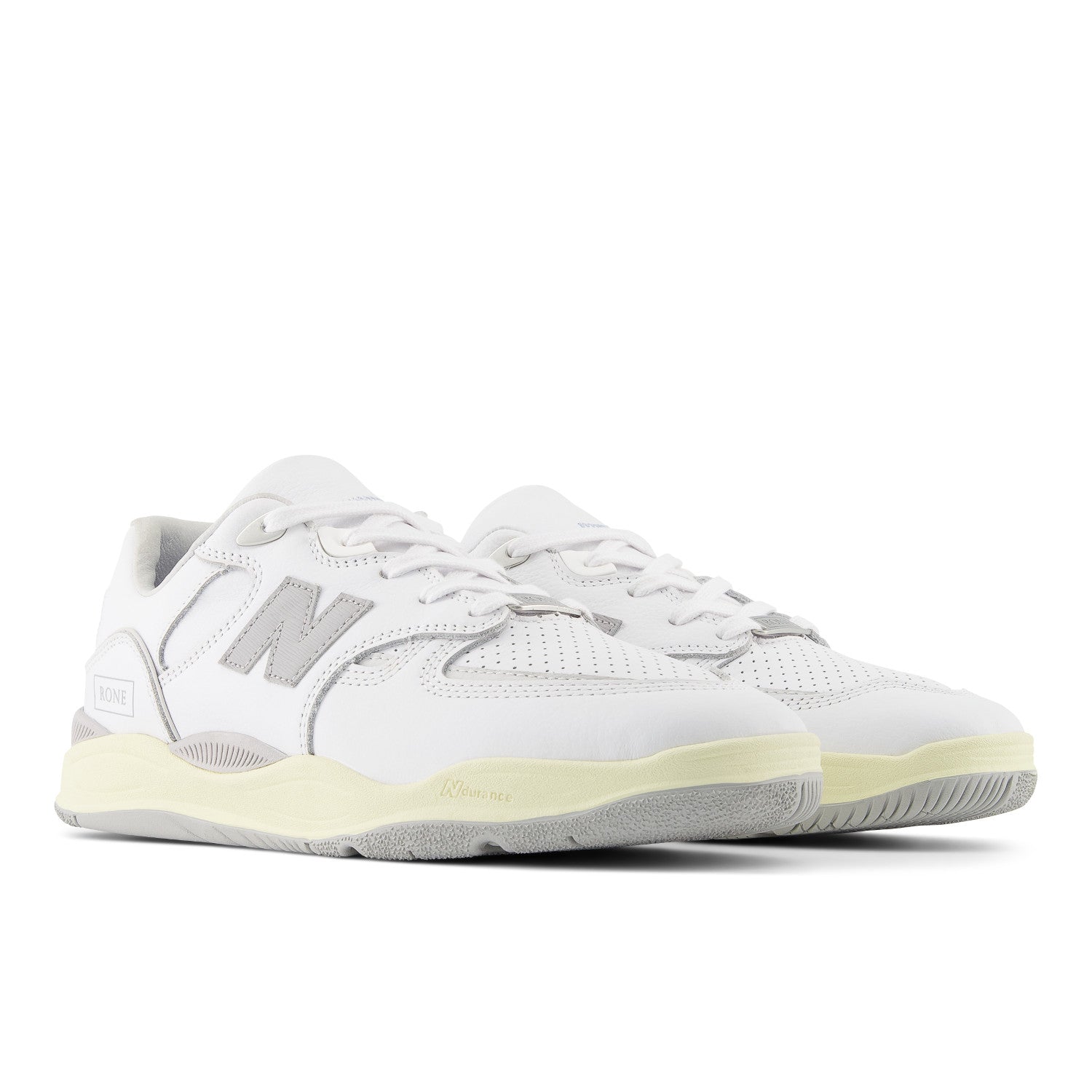 New Balance Numeric Shoe New Balance Numeric 9.5 New Balance Numeric Tiago 1010 - (Rone) White Grey