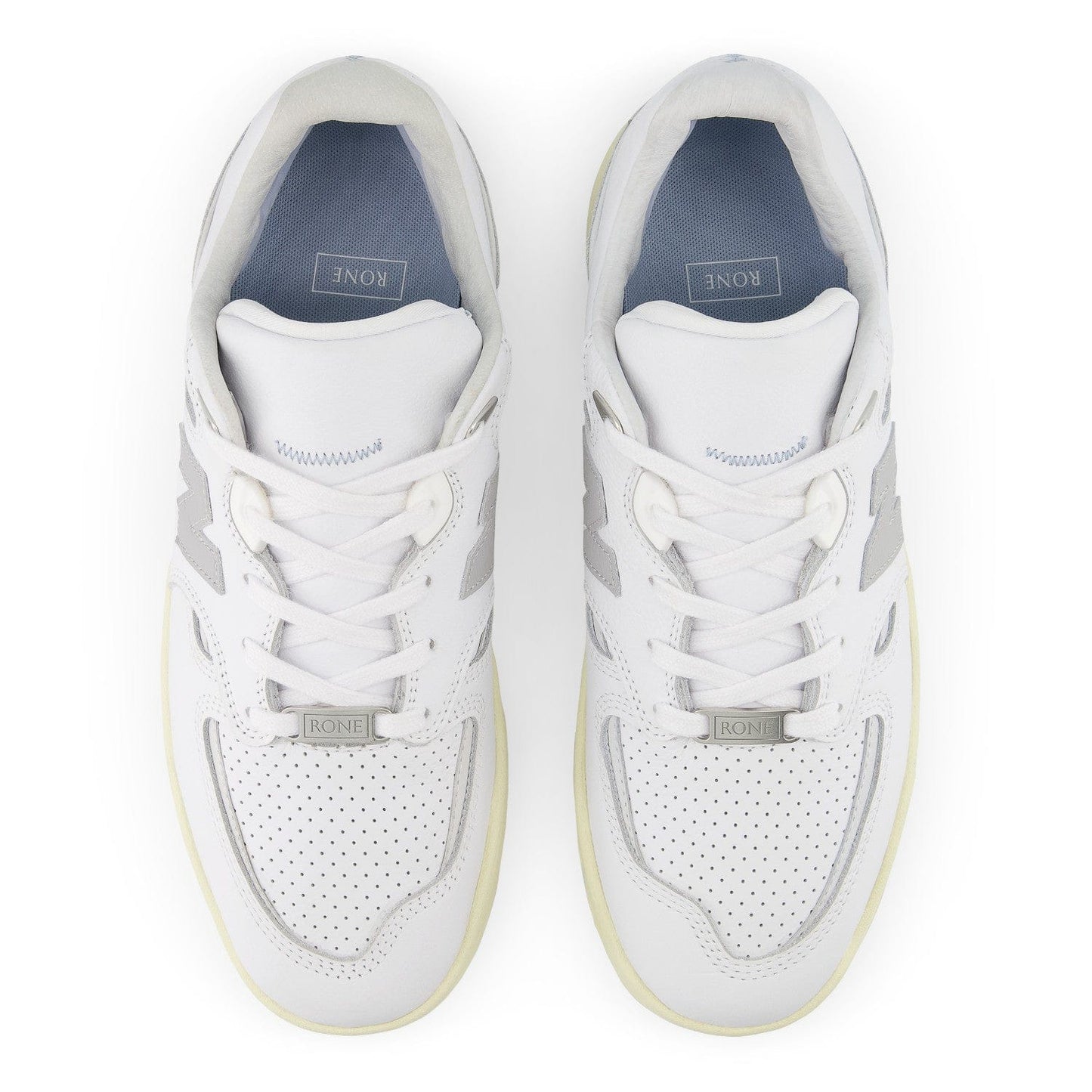 New Balance Numeric Shoe New Balance Numeric 9.5 New Balance Numeric Tiago 1010 - (Rone) White Grey