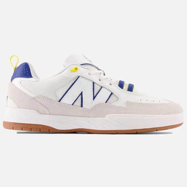 New Balance Numeric Shoe New Balance Numeric New Balance Numeric Tiago 808 - White Blue Yellow