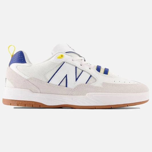 New Balance Numeric Shoe New Balance Numeric New Balance Numeric Tiago 808 - White Blue Yellow