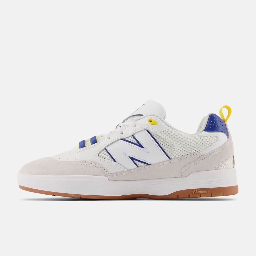 New Balance Numeric Shoe New Balance Numeric New Balance Numeric Tiago 808 - White Blue Yellow