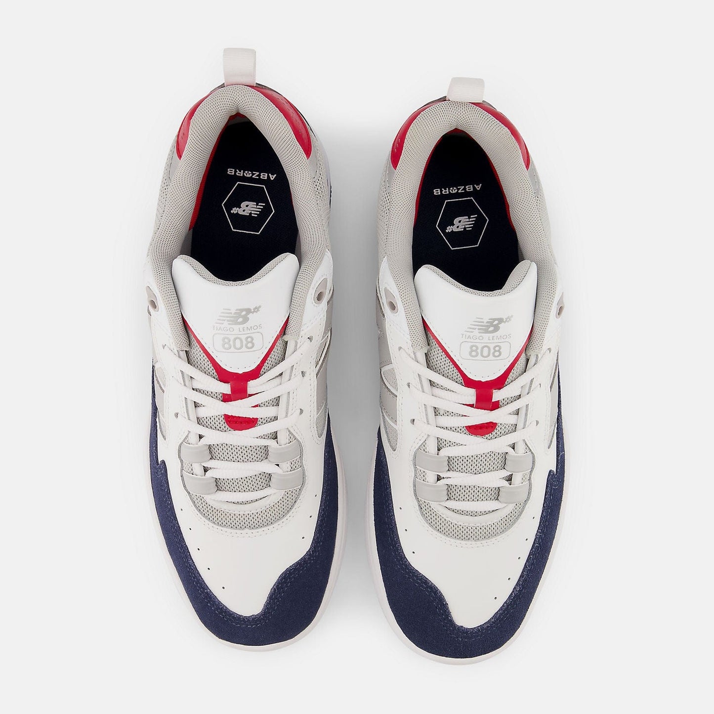New Balance Numeric Shoe New Balance Numeric 9.5 New Balance Numeric Tiago 808 - White Navy