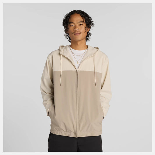 New Balance Numeric JACKET M New Balance Numeric Woven Full Zip Jacket - Arid Stone