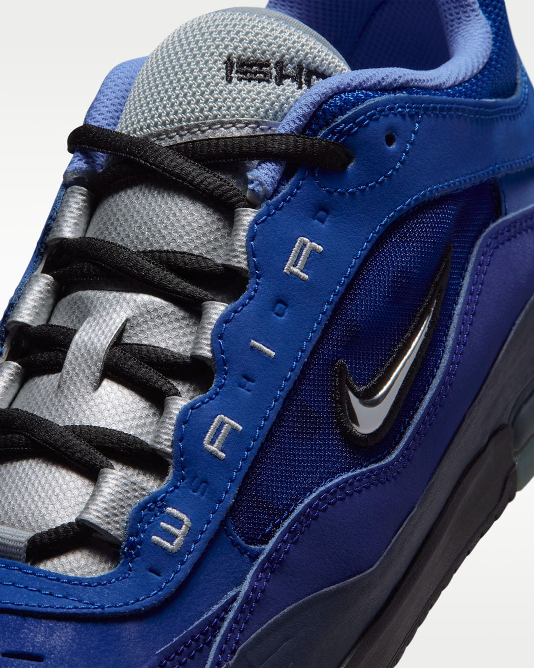 NIKE SB SHOE NIKE SB Nike SB Air Max Ishod - Blue Void Metallic Silver